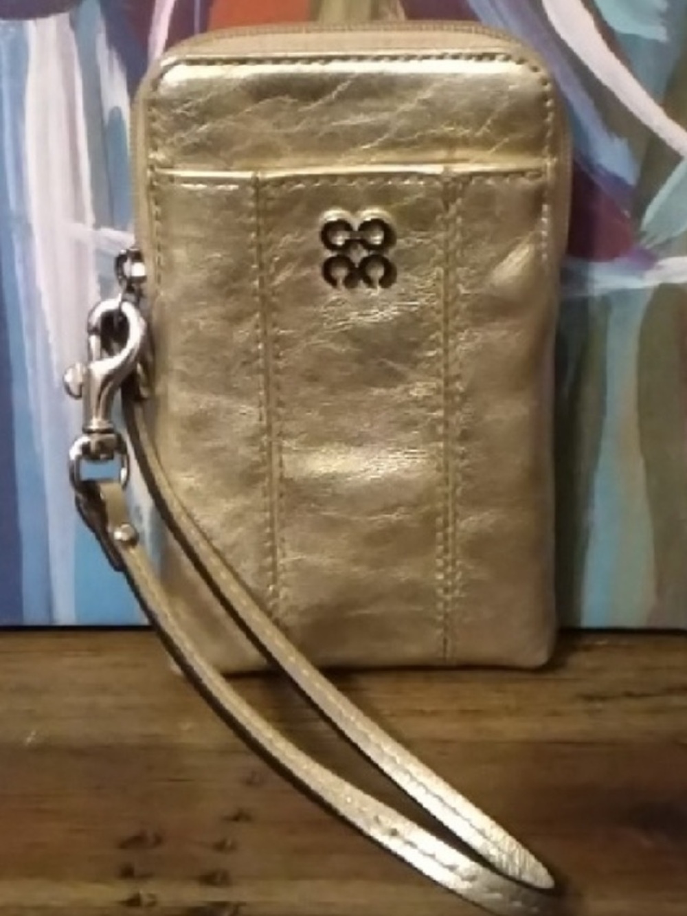 Coach OP ART vintage METALLIC WRISTLET - Picture 5 of 8